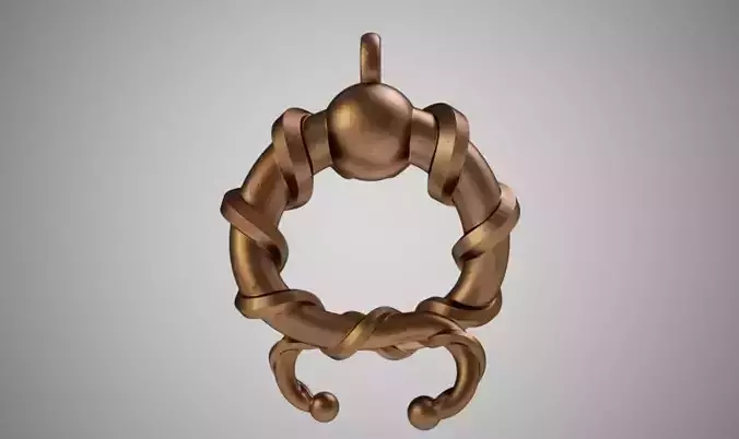 Troll Pagan Necklace 3D print model