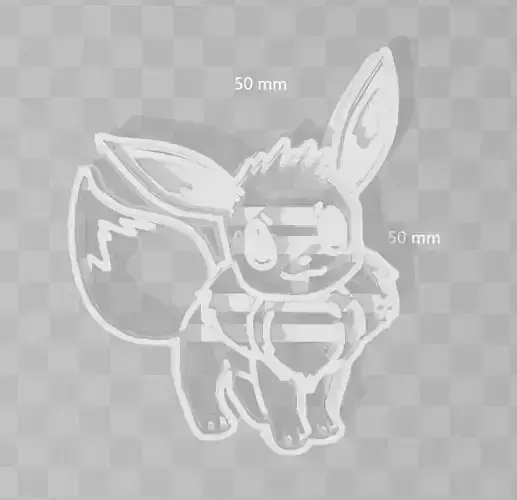 Eevolutions Eevee Pokemon Cookie Cutter