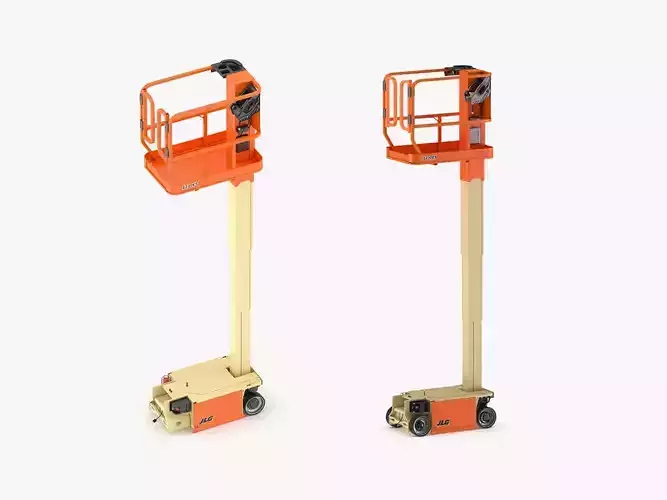 JLG 1230ES Vertical Mast Lift  3D model