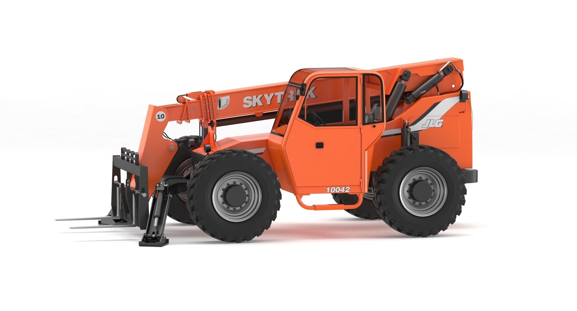 JLG 10042 SkyTrak Telehandlers 3D model_2