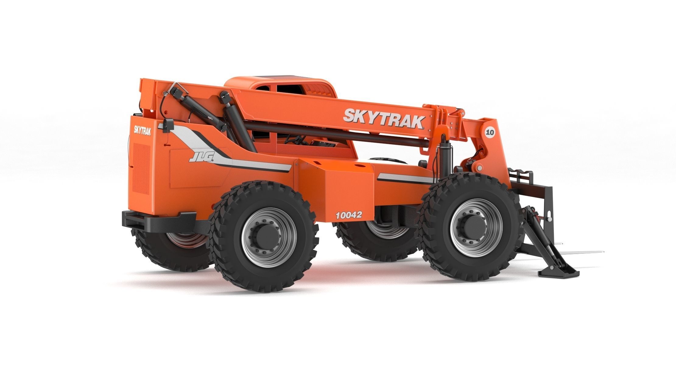 JLG 10042 SkyTrak Telehandlers 3D model_3