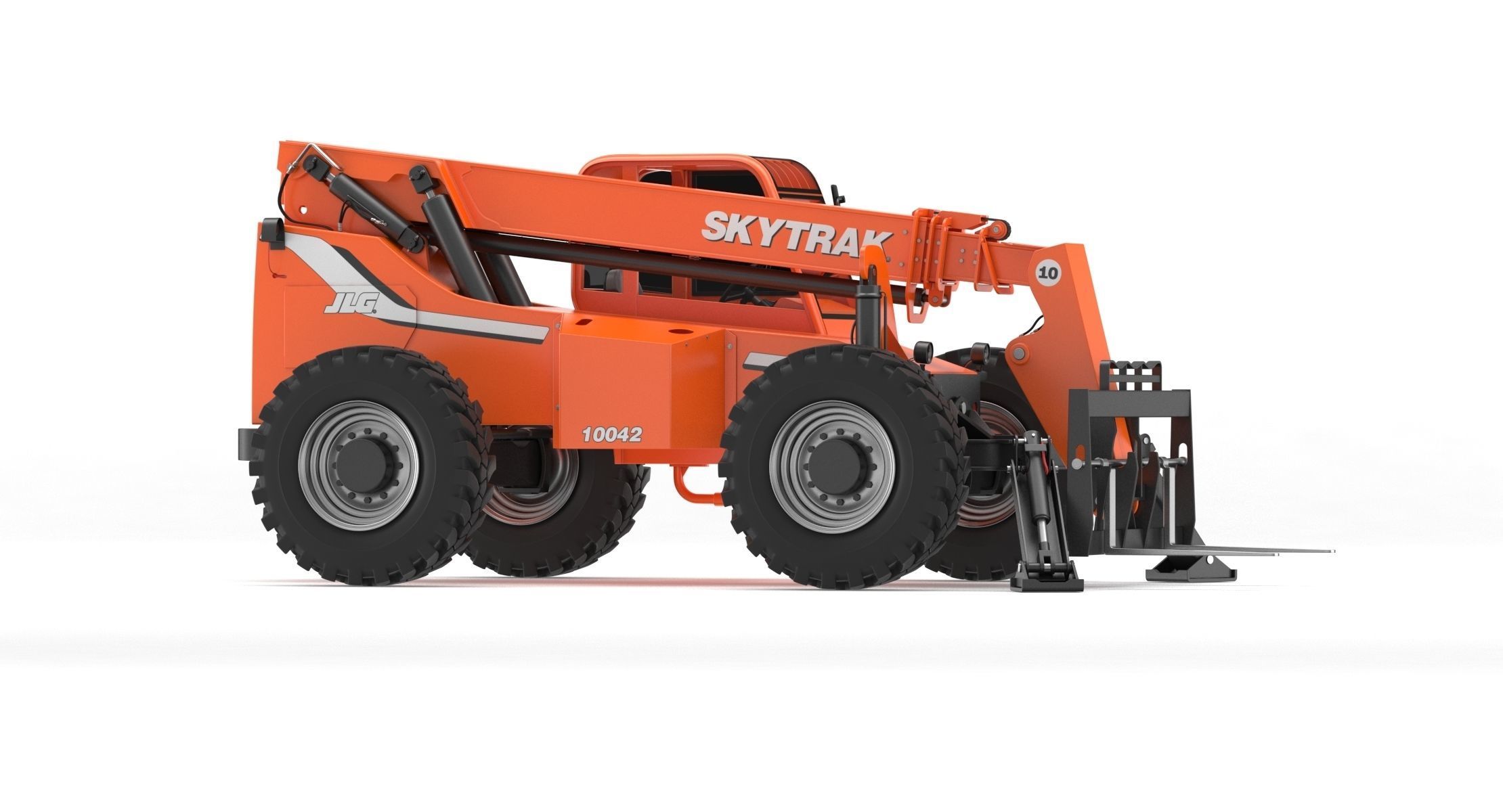 JLG 10042 SkyTrak Telehandlers 3D model_5