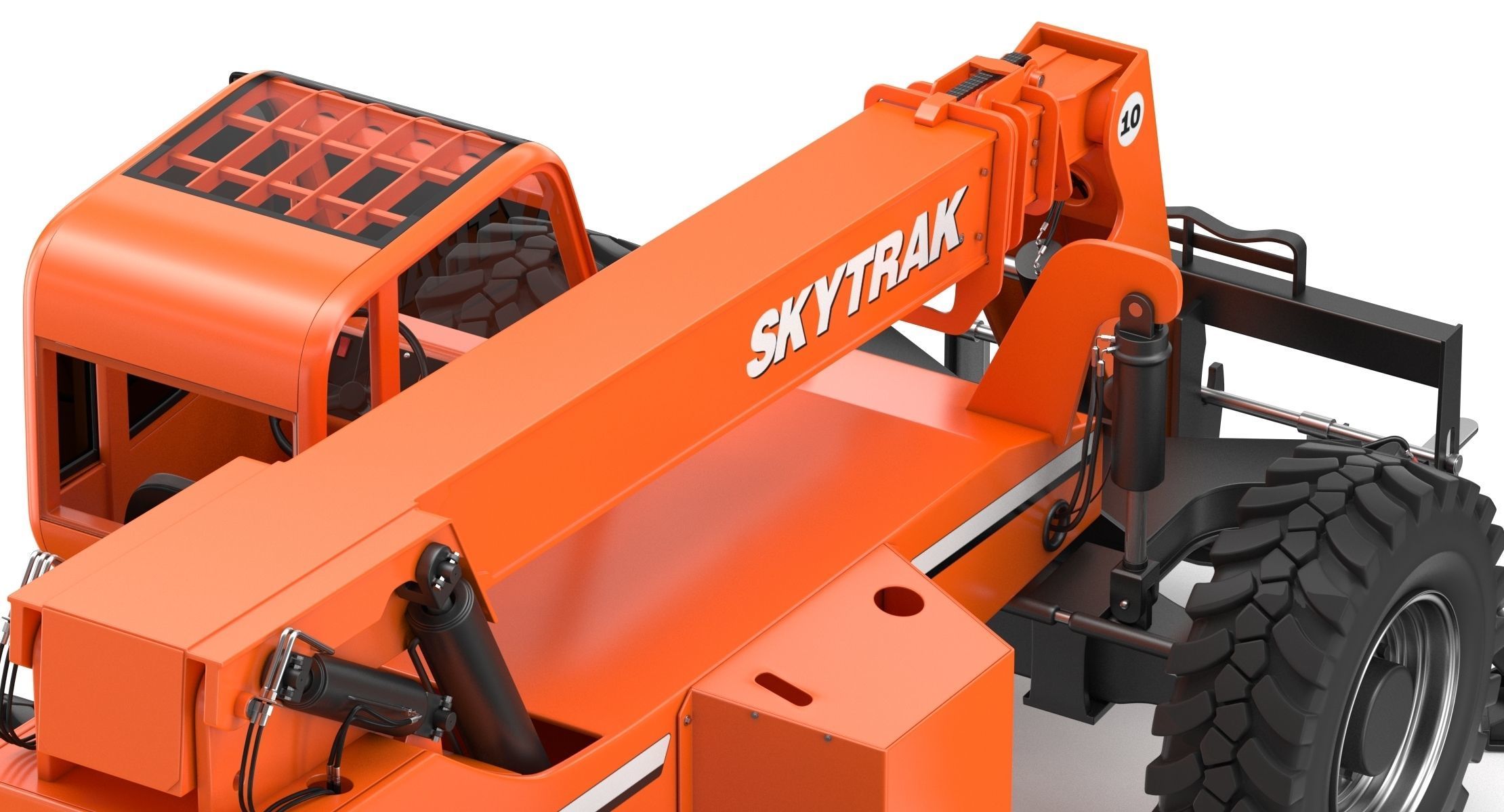 JLG 10042 SkyTrak Telehandlers 3D model_11