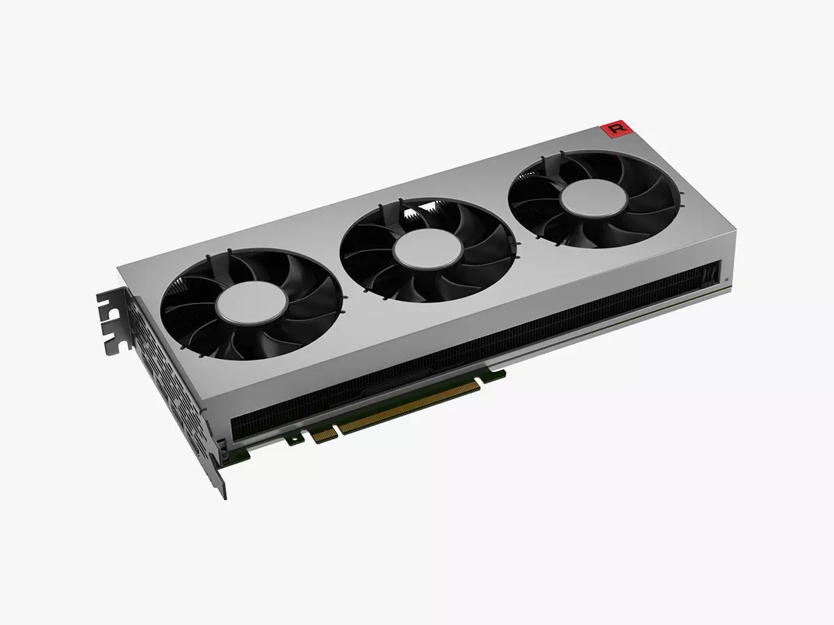 AMD Radeon 7 3D model_0