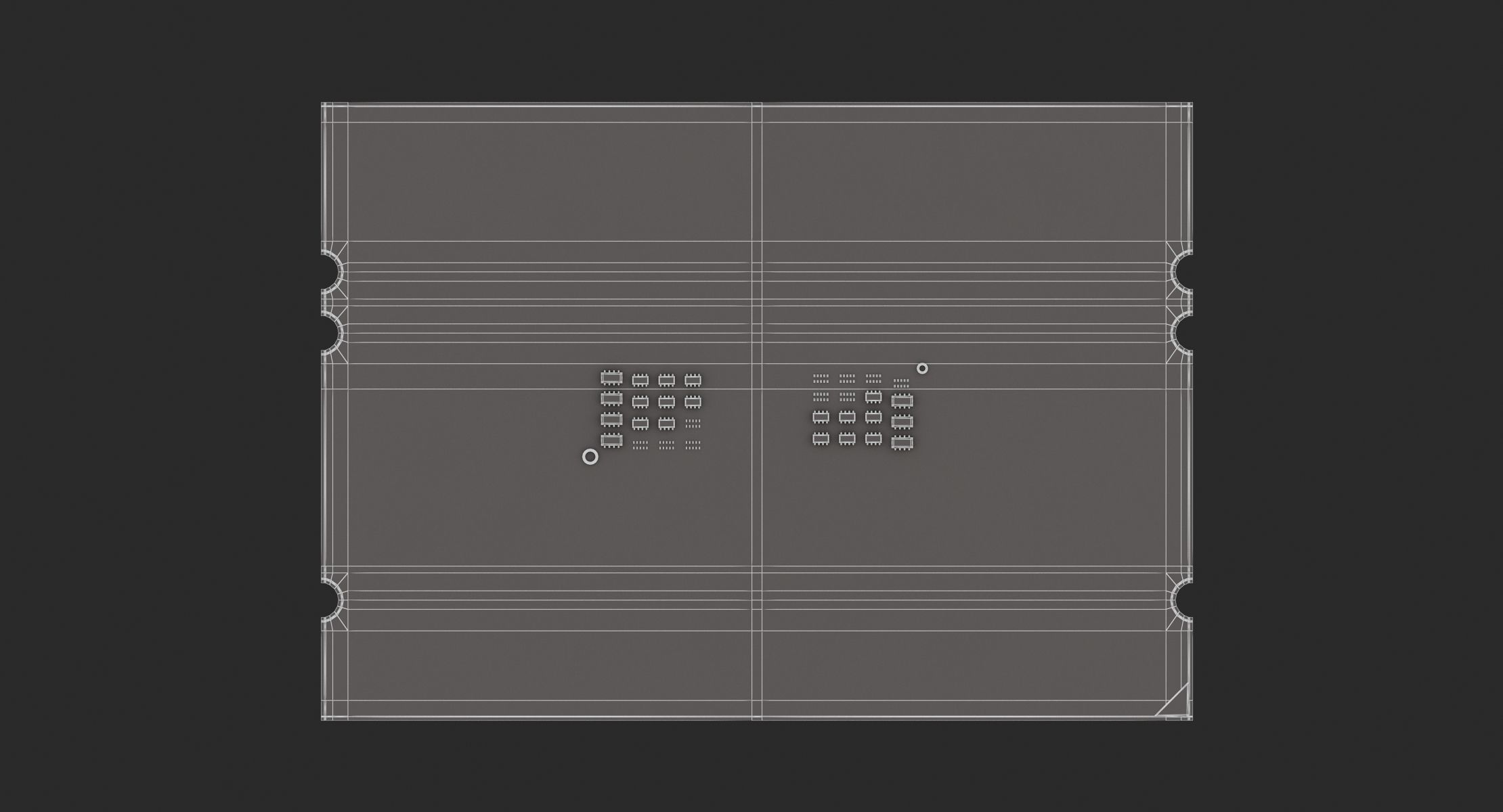 AMD Ryzen 2990WX Threadripper Processor 2nd Gen 3D model_13
