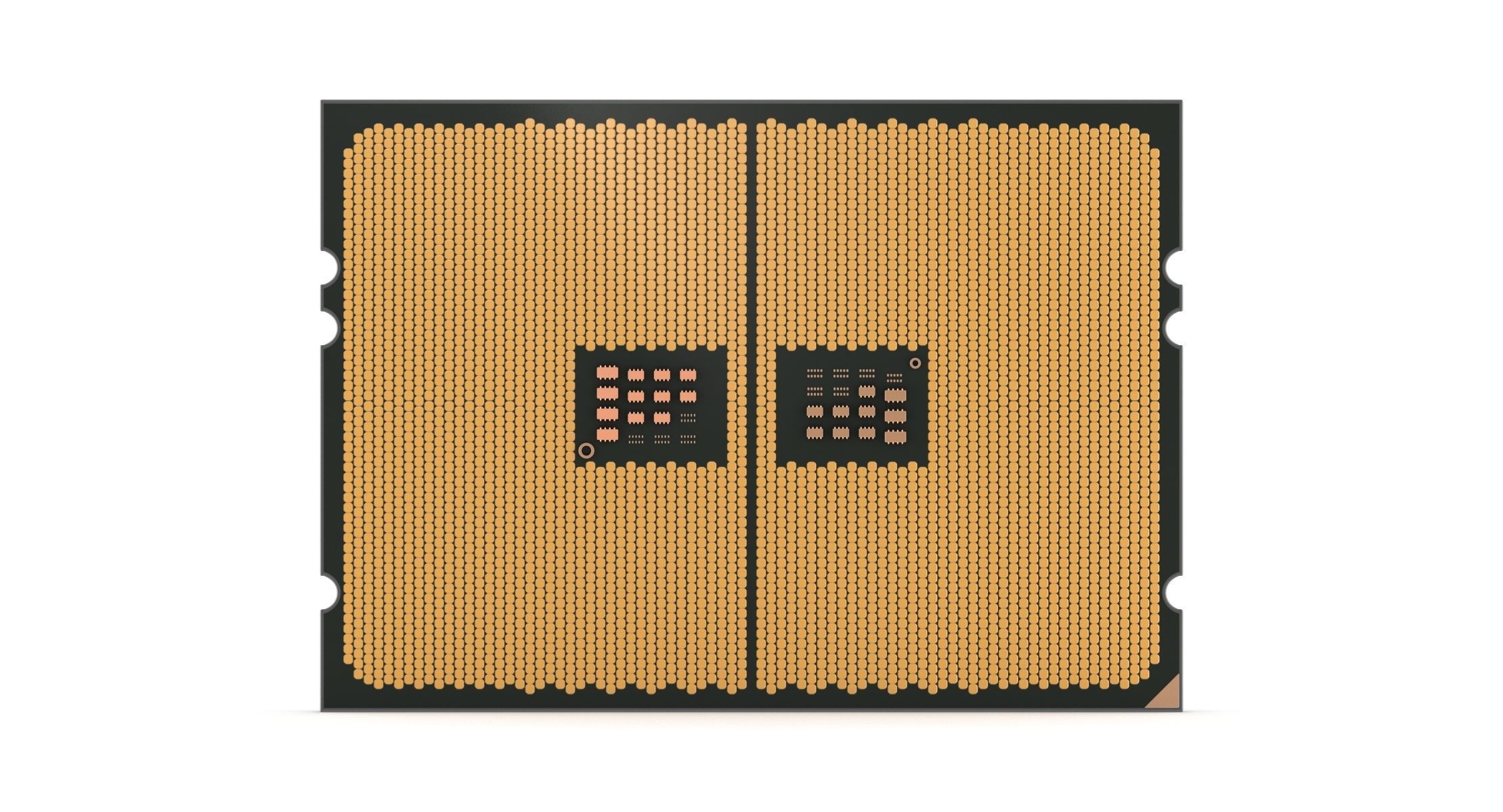 AMD Ryzen 2990WX Threadripper Processor 2nd Gen 3D model_1