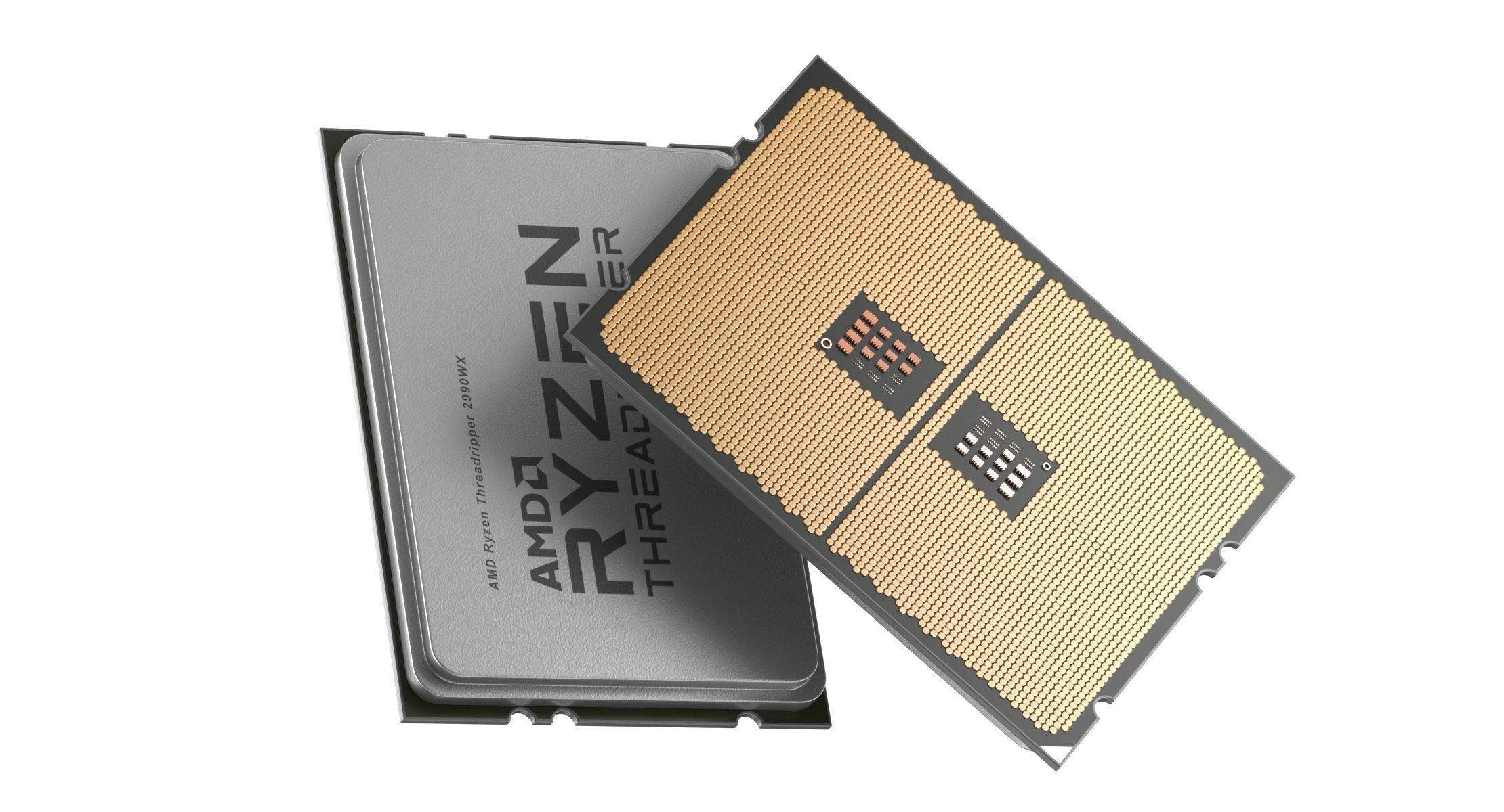 AMD Ryzen 2990WX Threadripper Processor 2nd Gen 3D model_6