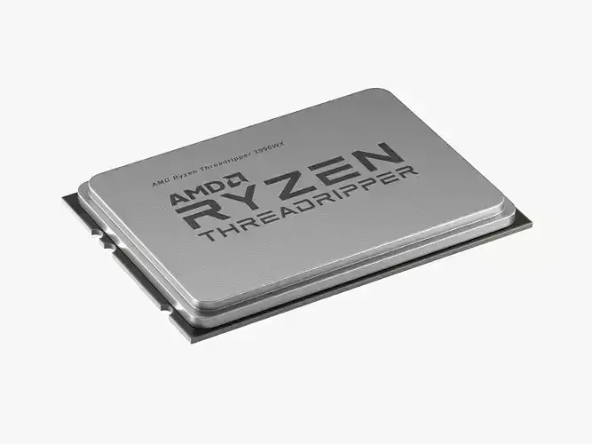AMD Ryzen 2990WX Threadripper Processor 2nd Gen 3D model