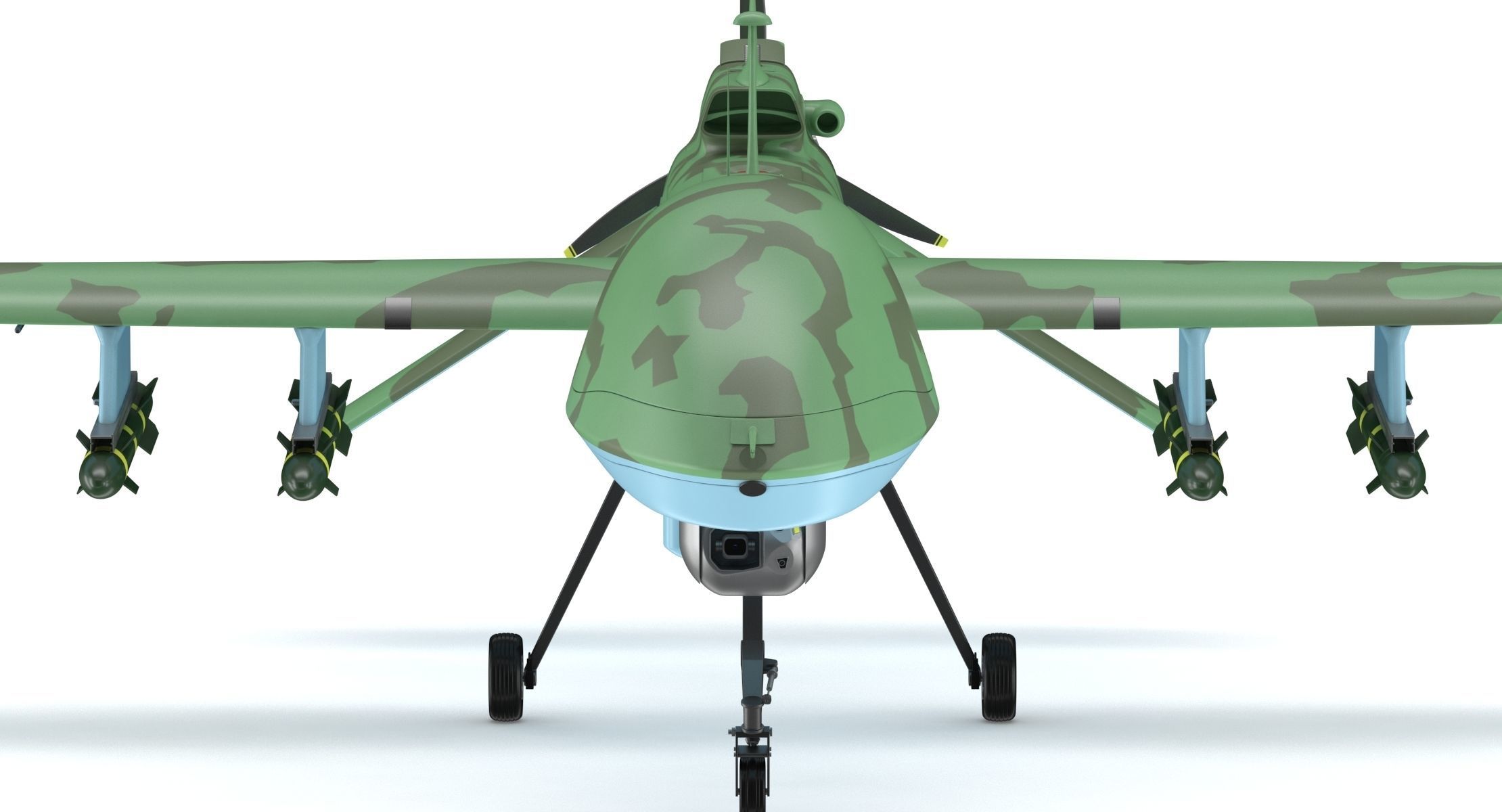 General Atomics MQ-1C Gray Eagle 3D model_9