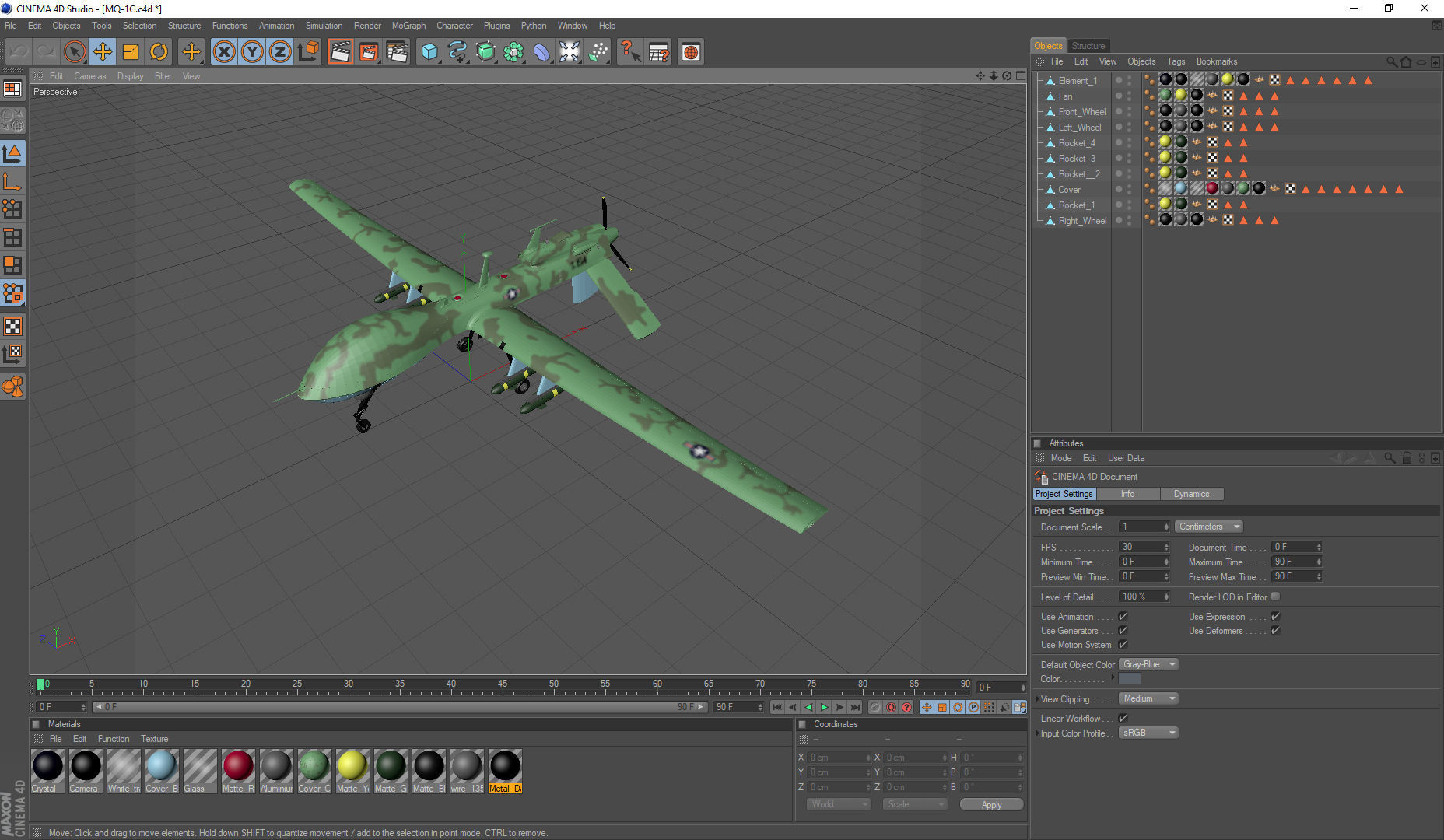 General Atomics MQ-1C Gray Eagle 3D model_16