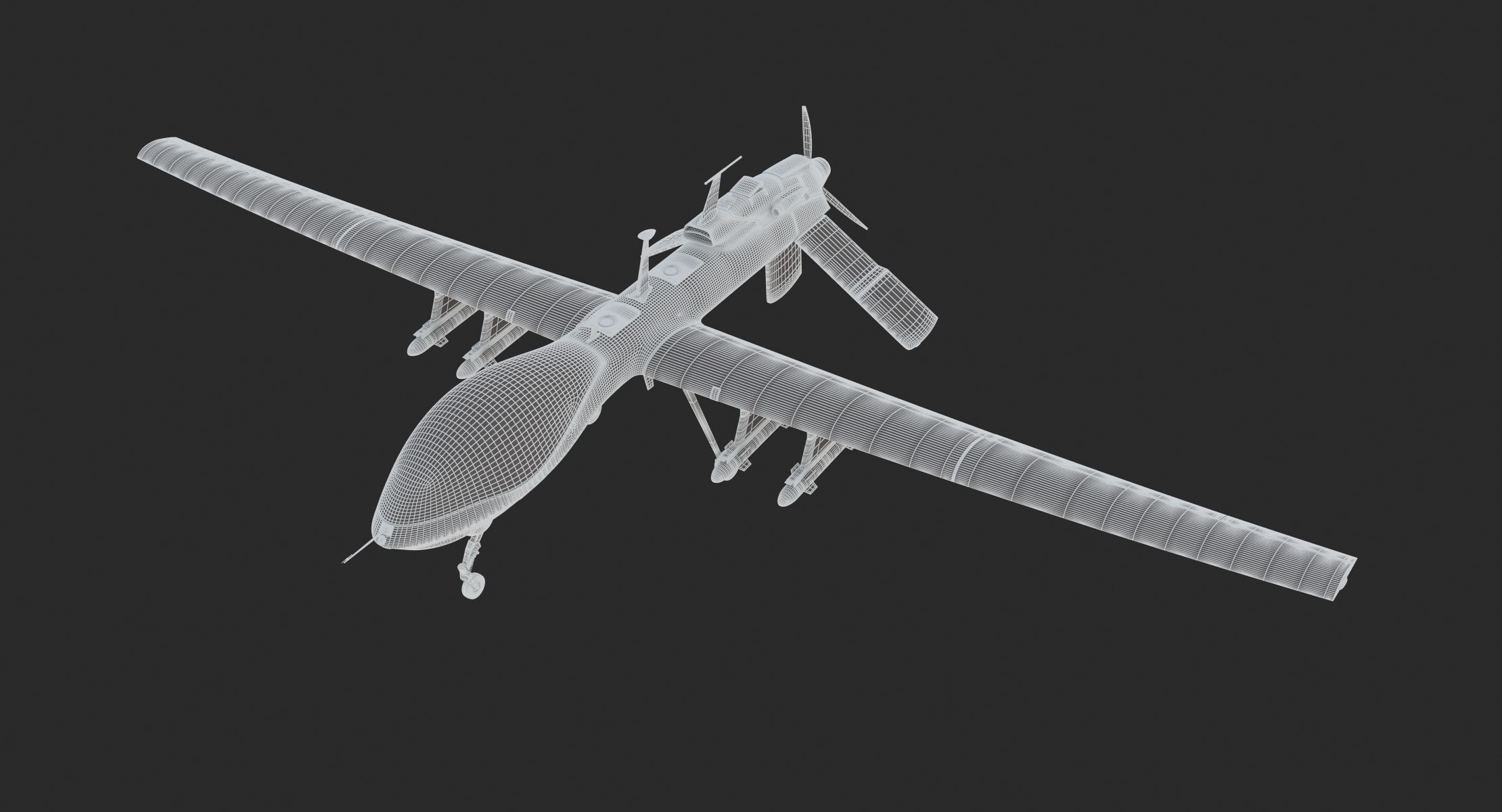 General Atomics MQ-1C Gray Eagle 3D model_19