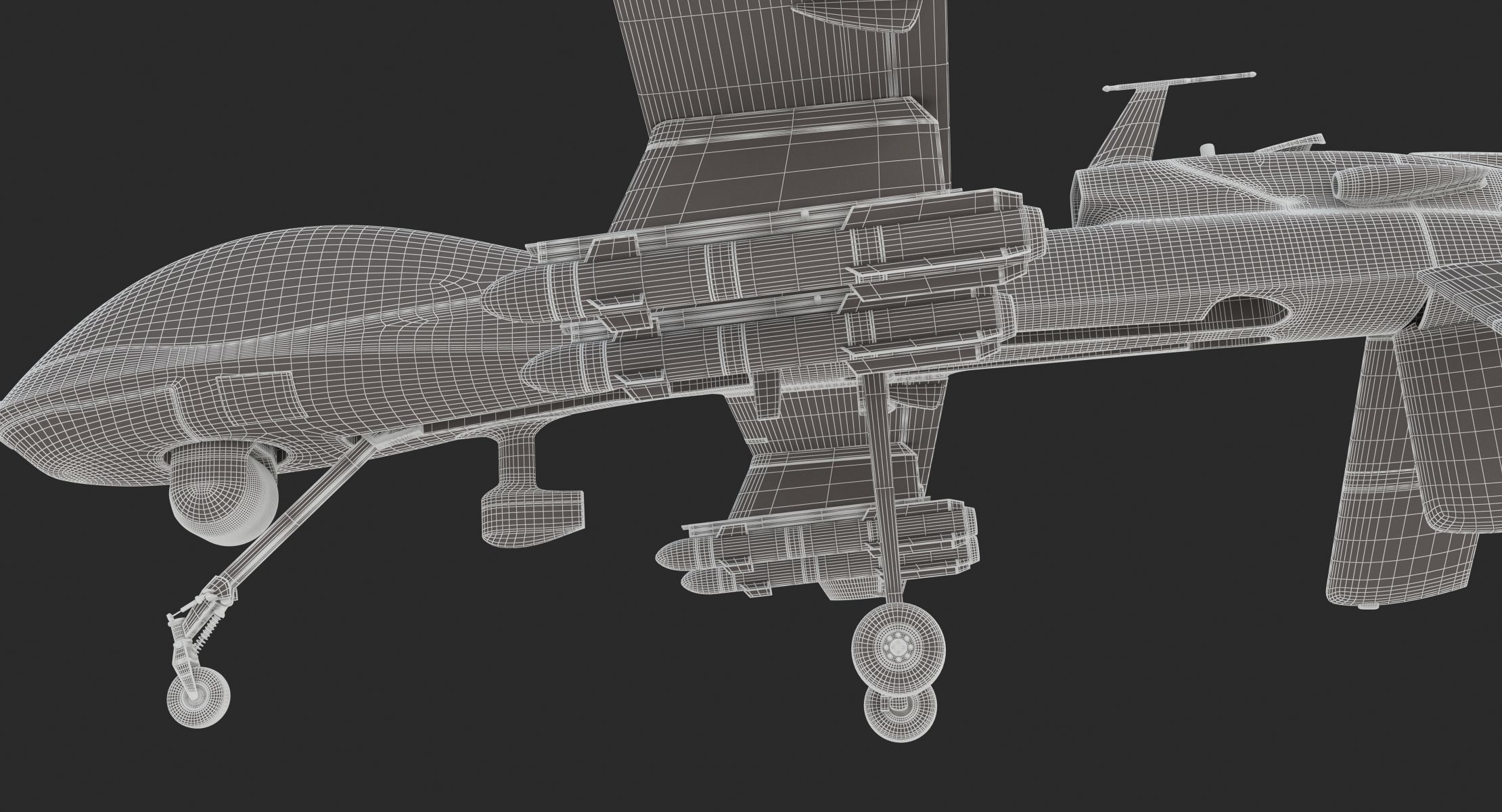 General Atomics MQ-1C Gray Eagle 3D model_31