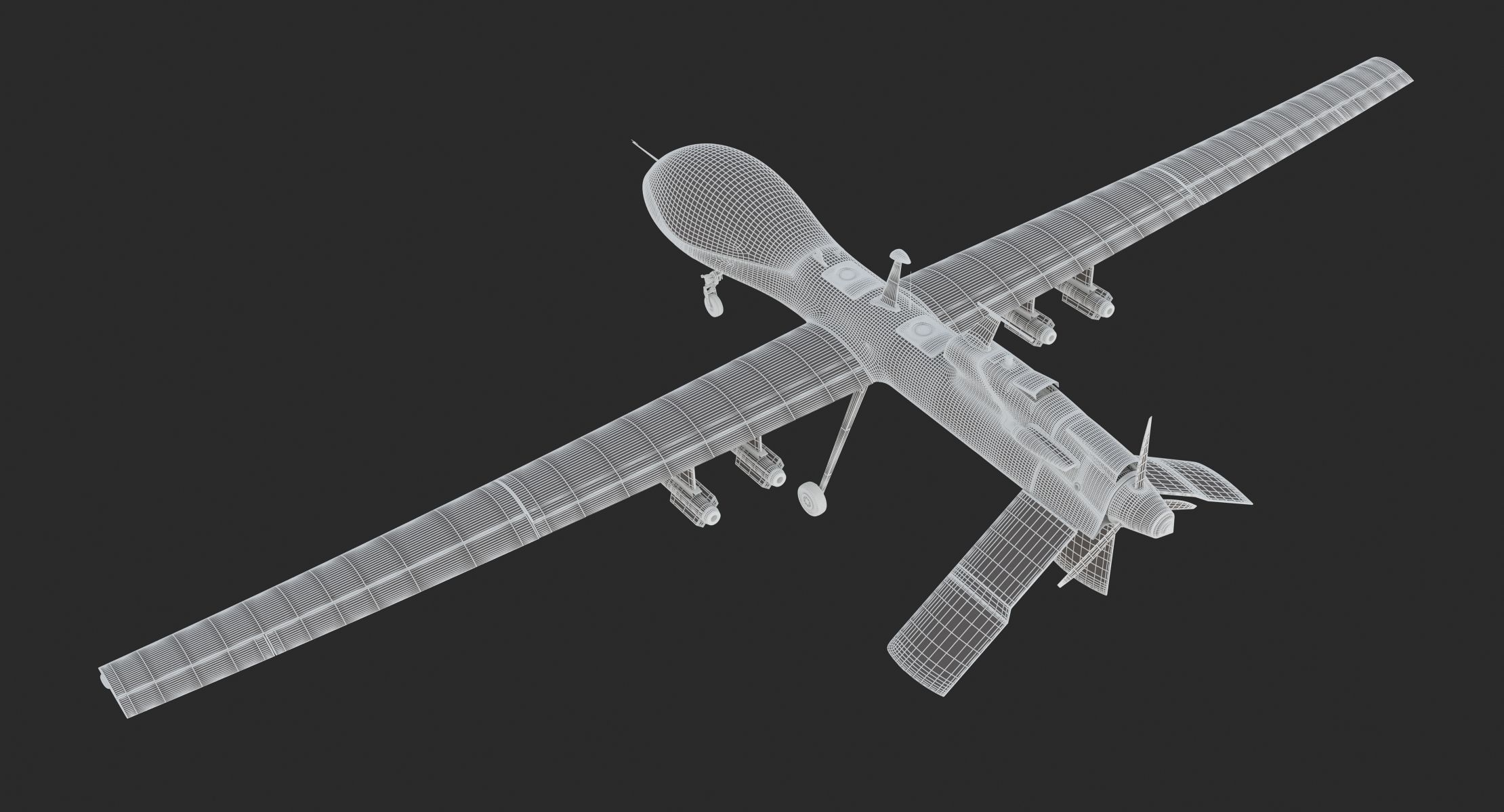 General Atomics MQ-1C Gray Eagle 3D model_23