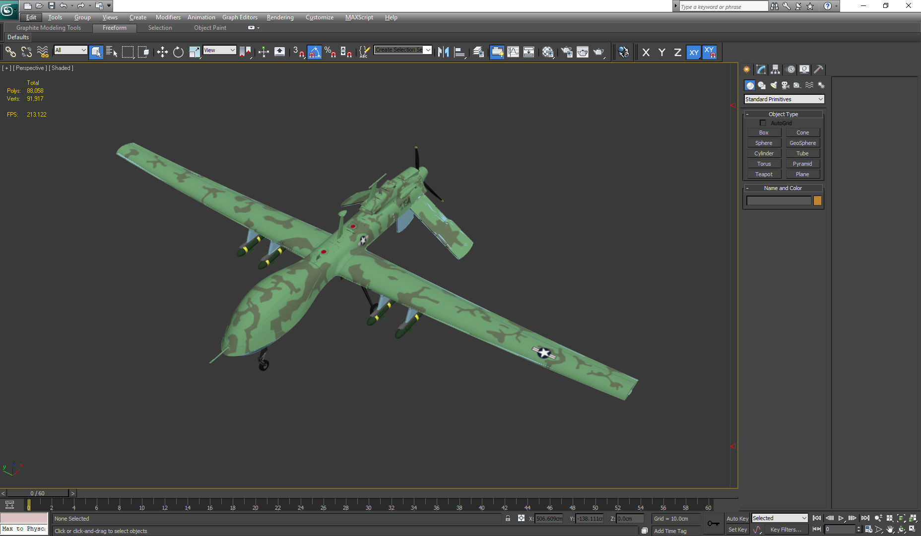 General Atomics MQ-1C Gray Eagle 3D model_14