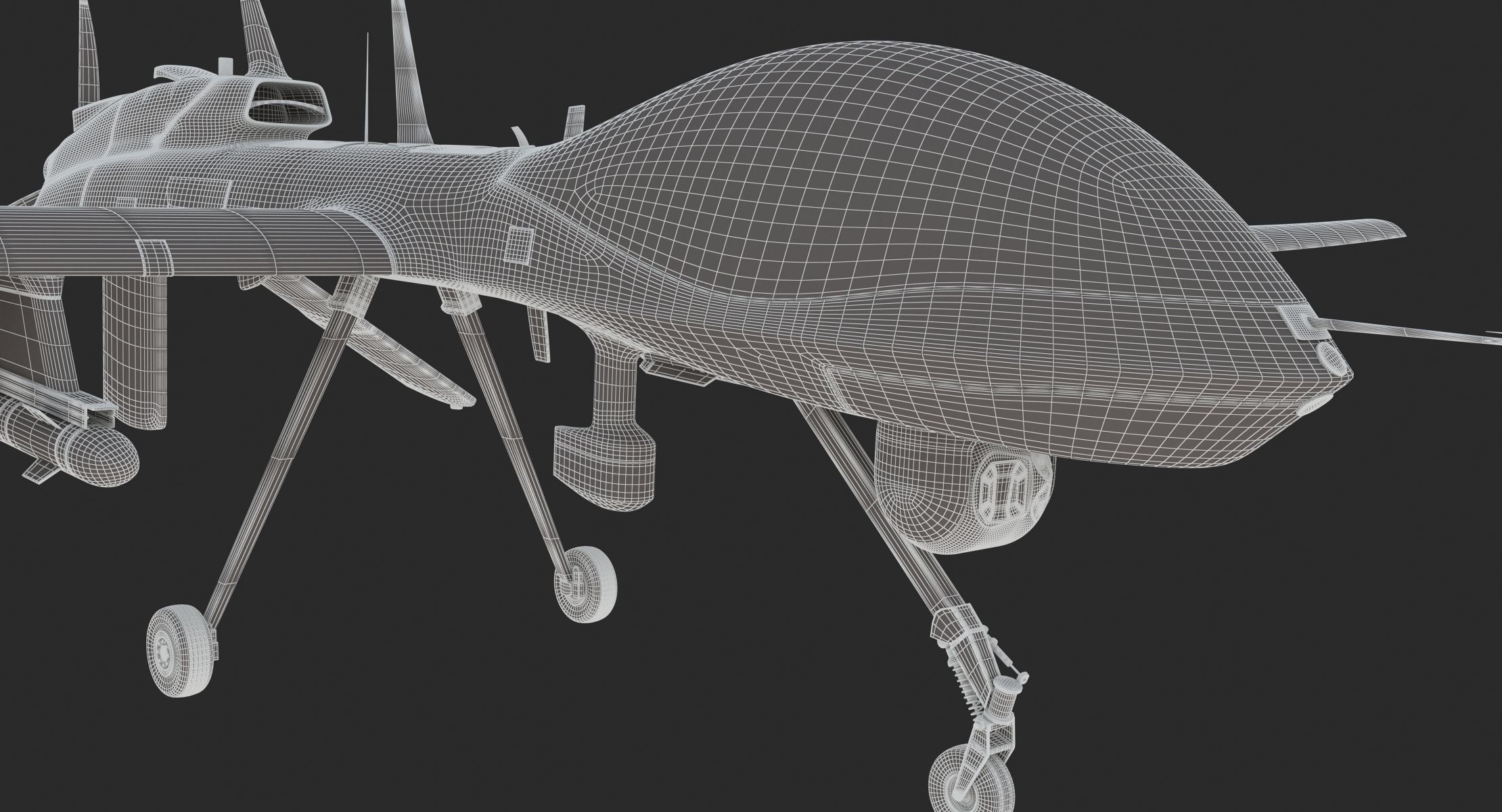 General Atomics MQ-1C Gray Eagle 3D model_27