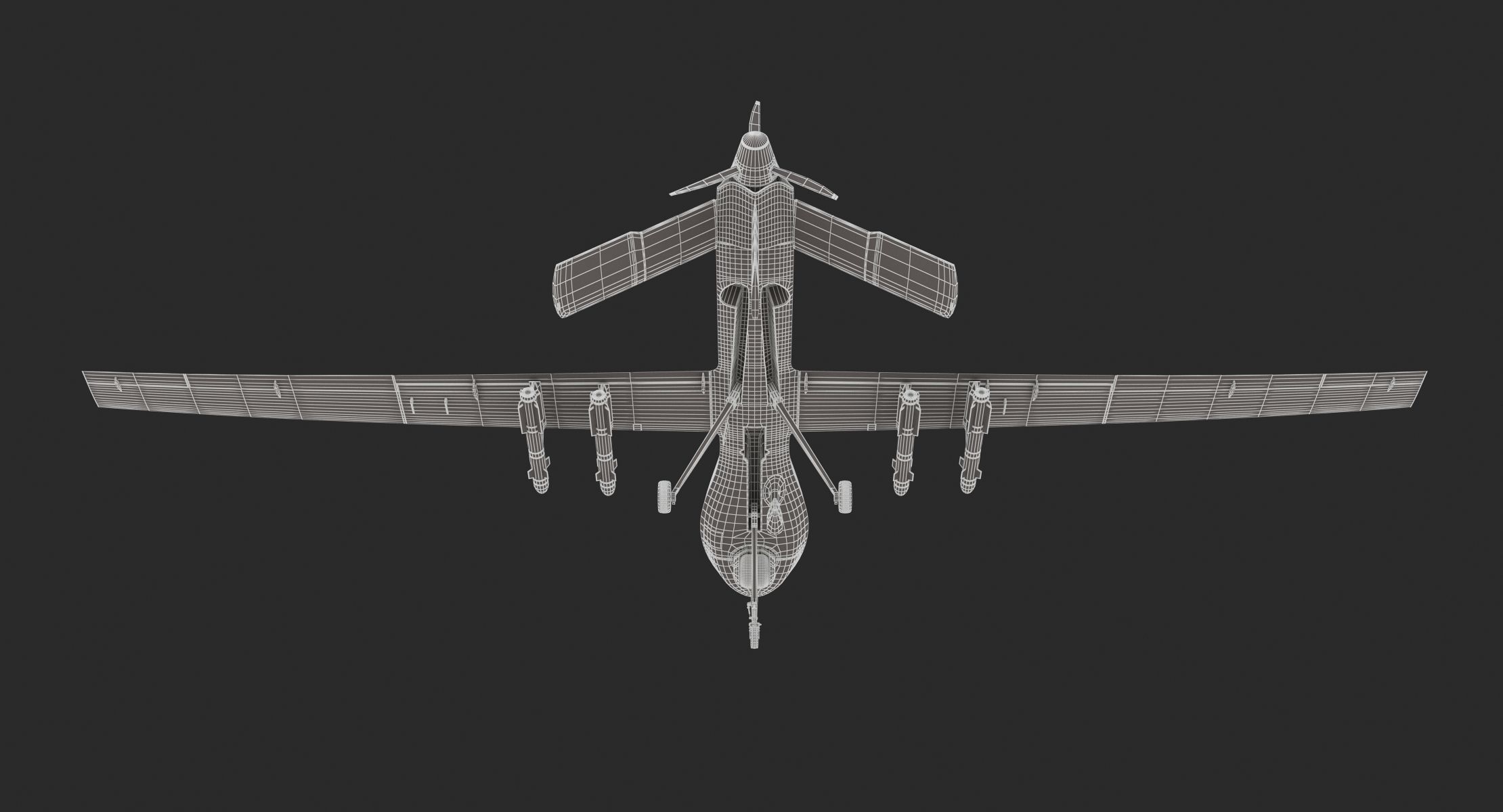 General Atomics MQ-1C Gray Eagle 3D model_28