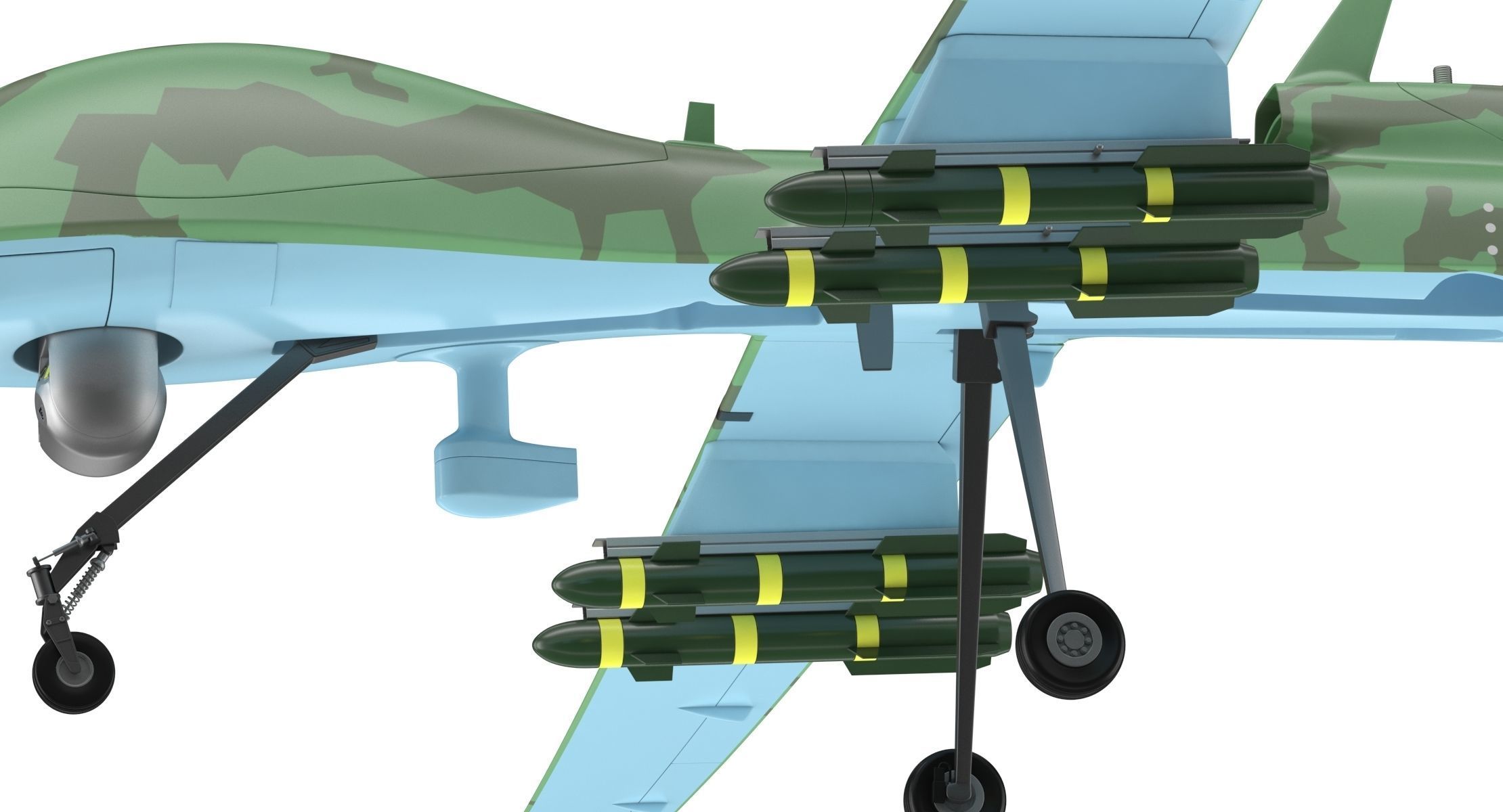 General Atomics MQ-1C Gray Eagle 3D model_12