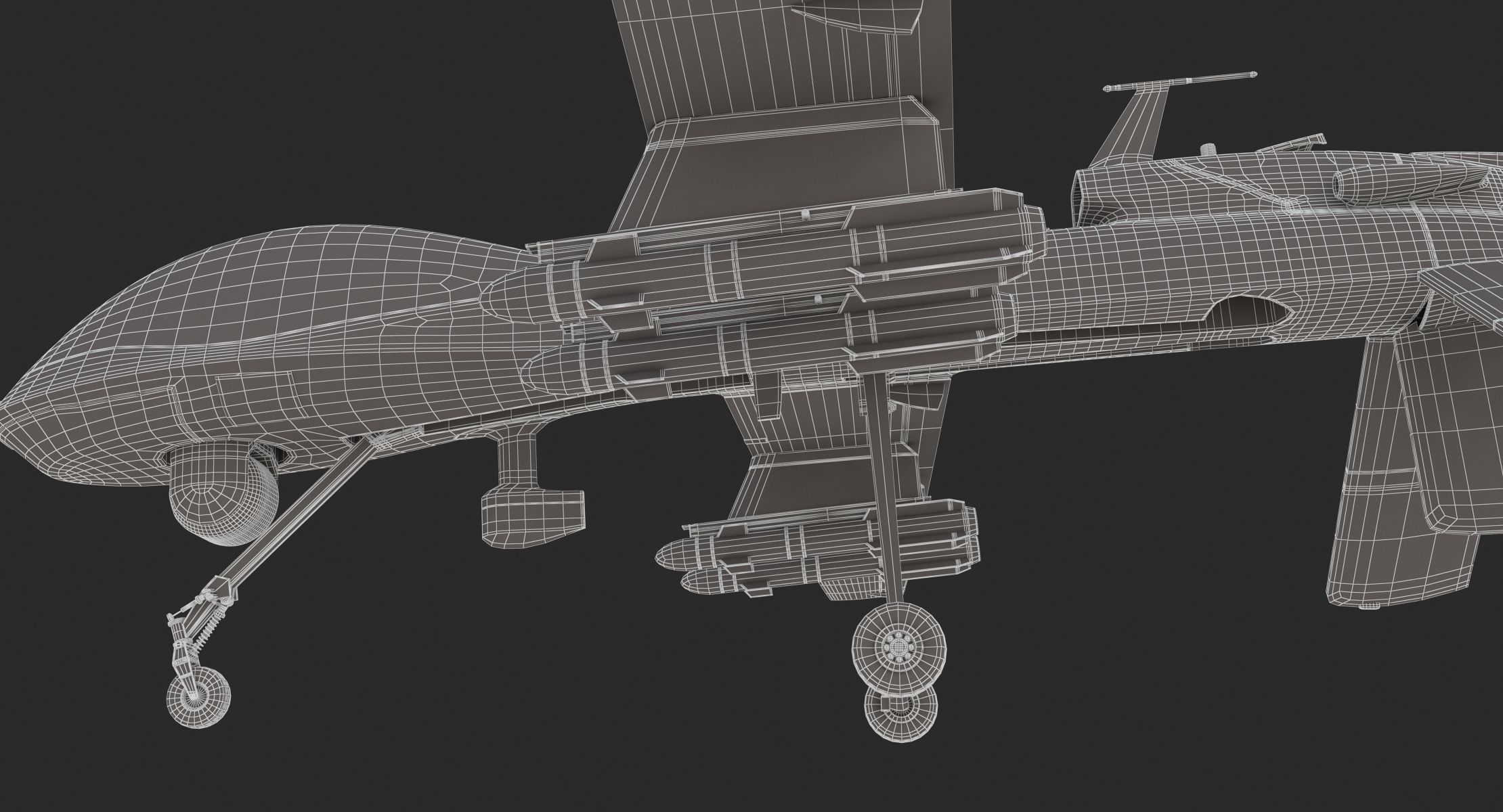 General Atomics MQ-1C Gray Eagle 3D model_30