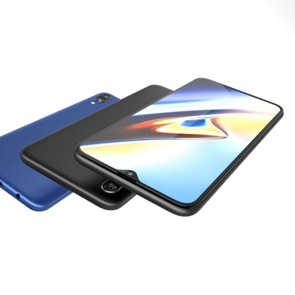 Samsung Galaxy M20 Black - Blu 3D model_5