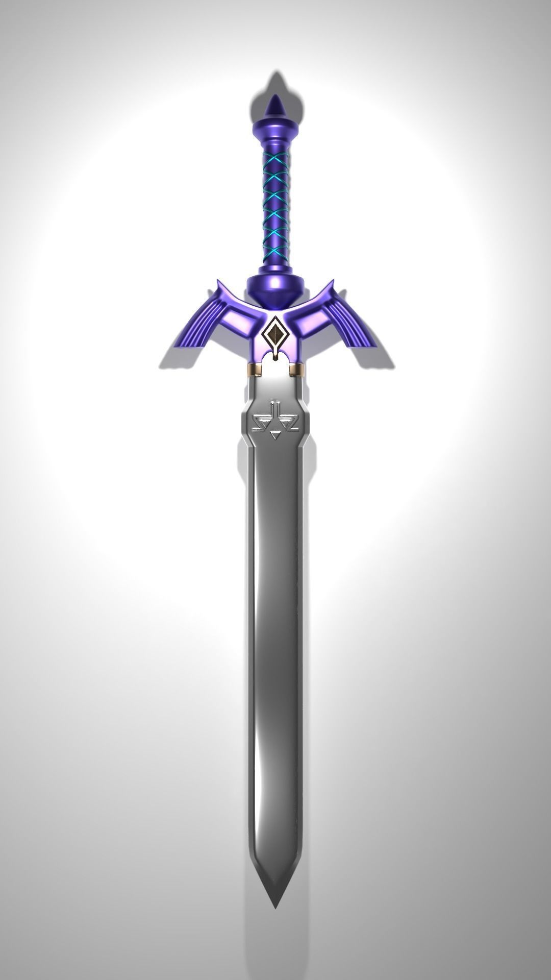 Legend of Zelda - Master Sword Low-poly 3D model_6