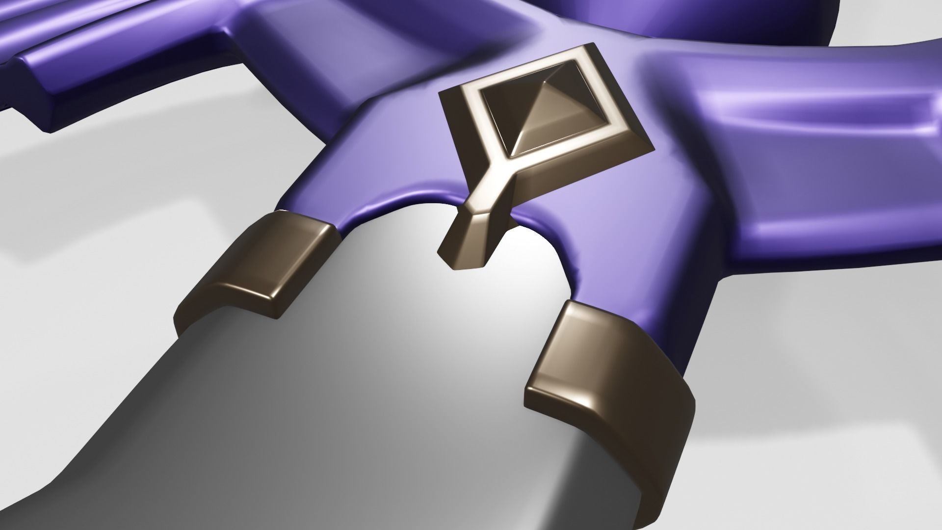 Legend of Zelda - Master Sword Low-poly 3D model_5