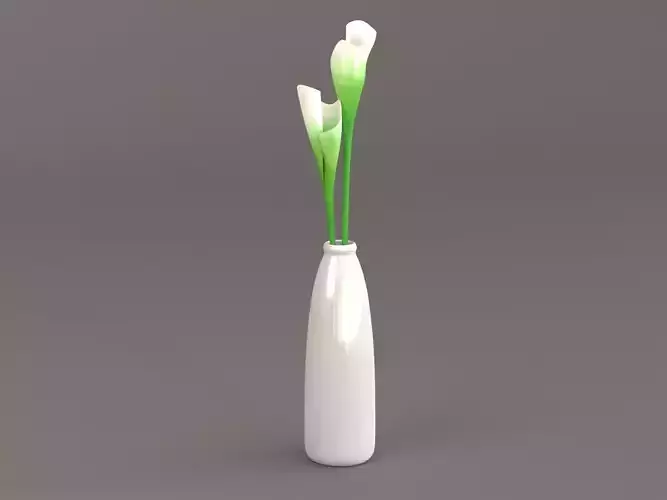 Vase With Flowers