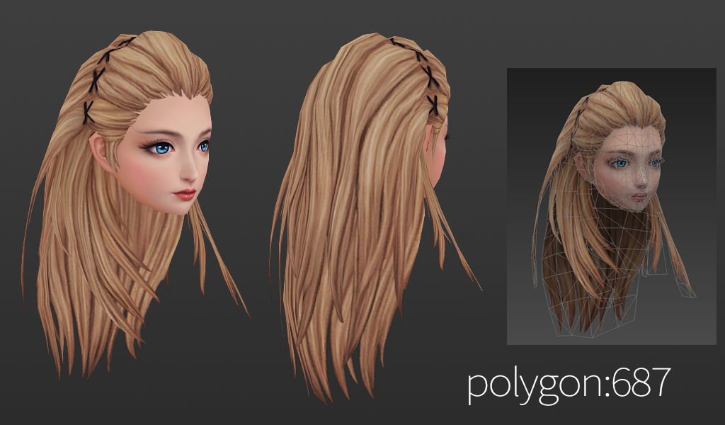 hair style long hair short hair hat hairdo collection _8