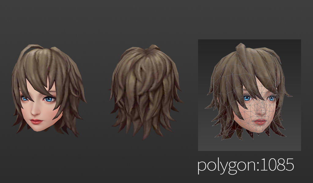 hair style long hair short hair hat hairdo collection _12