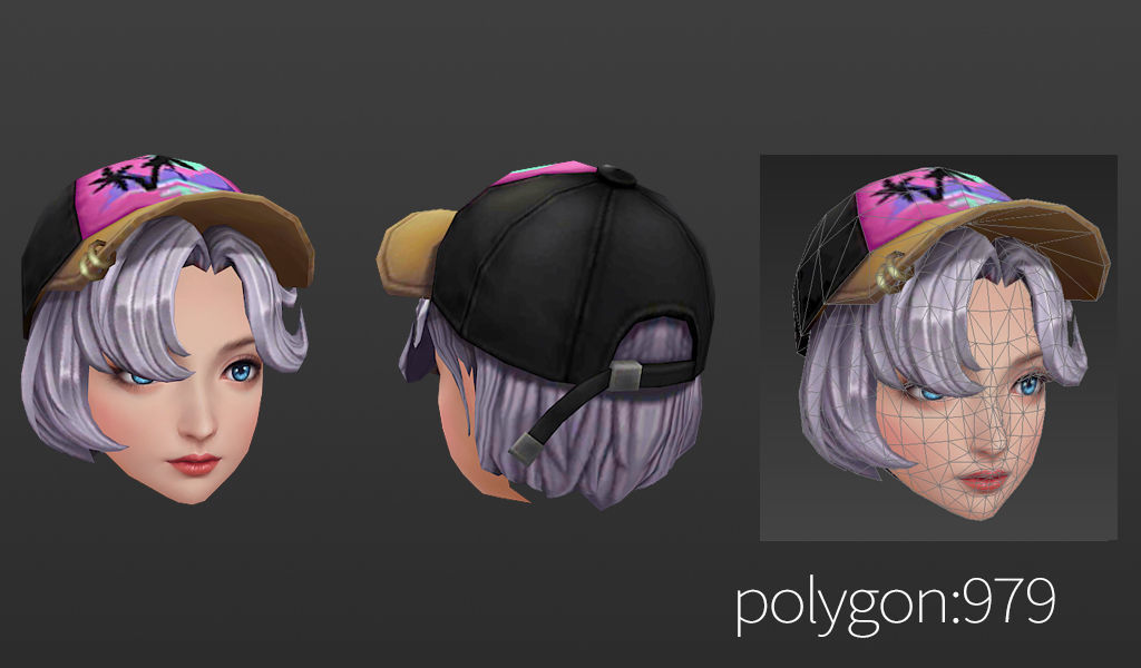 hair style long hair short hair hat hairdo collection _4