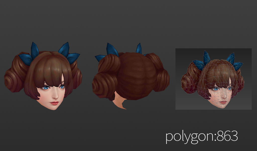 hair style long hair short hair hat hairdo collection _10