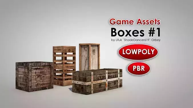 Game Ready Wooden Boxes