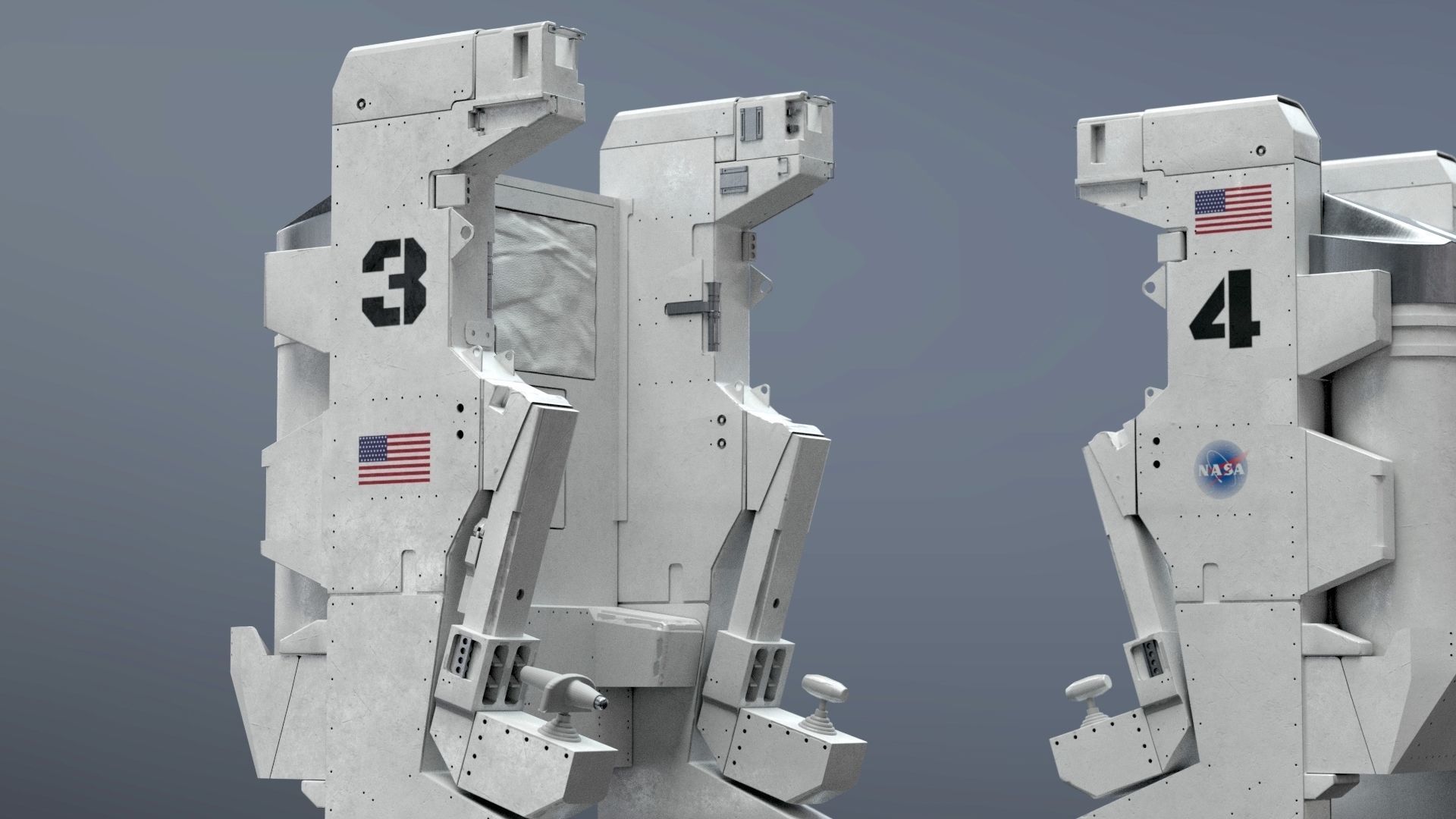 SPACESUIT Astronaut MMU 3D model_1
