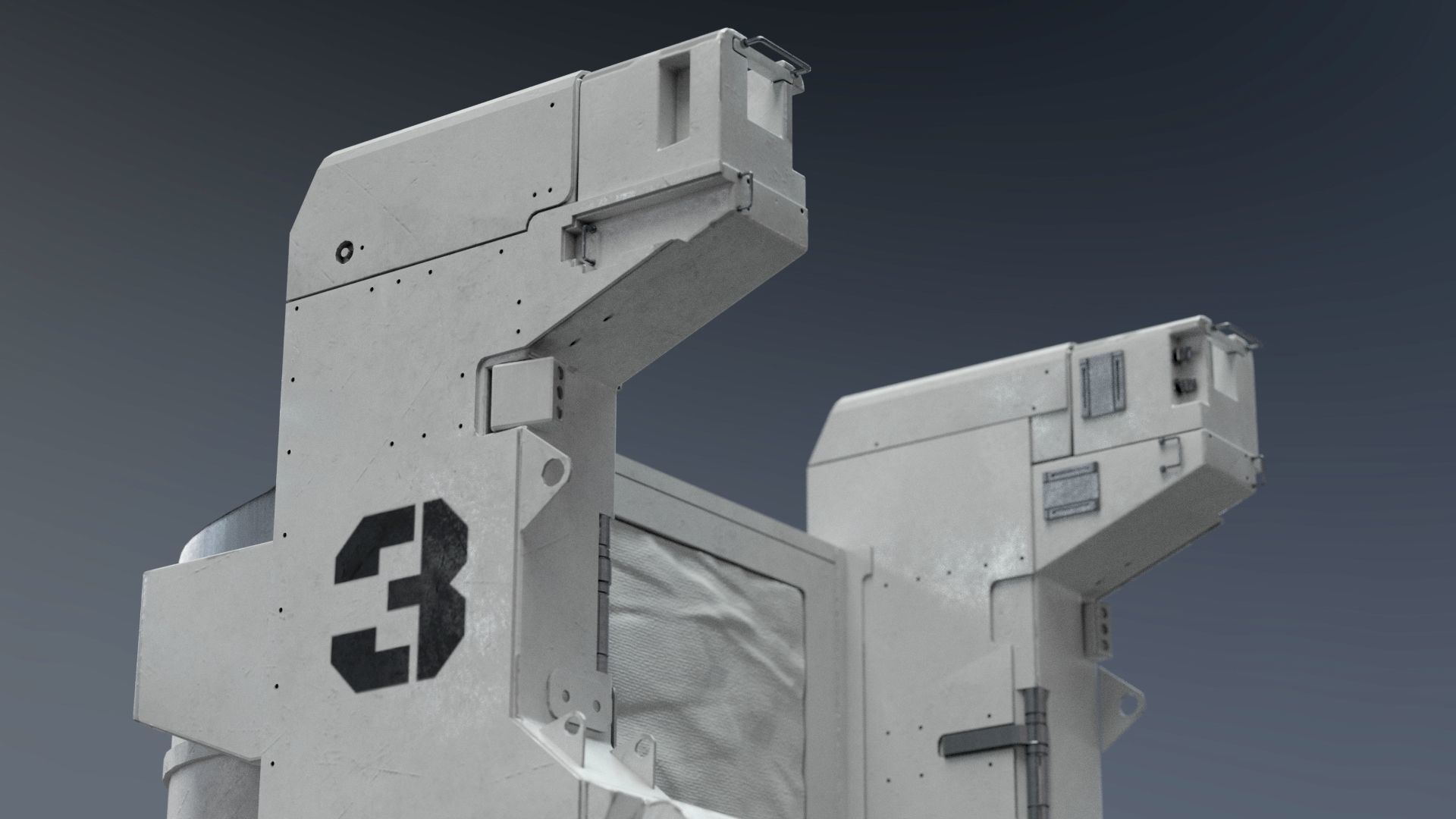 SPACESUIT Astronaut MMU 3D model_9