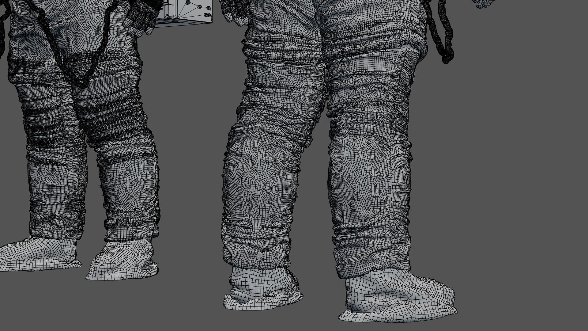 SPACESUIT Astronaut EMU SAFER 3D model_25