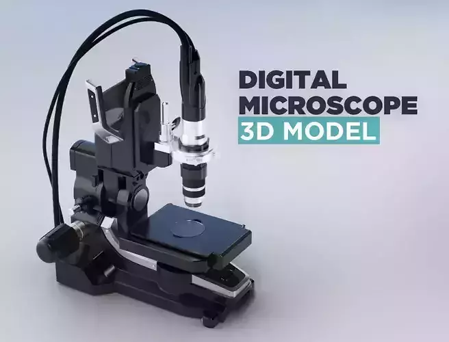 Digital Microscope 3D model
