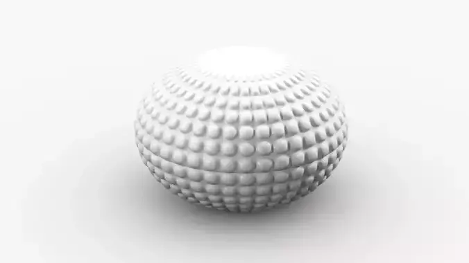 Grinder golf ball