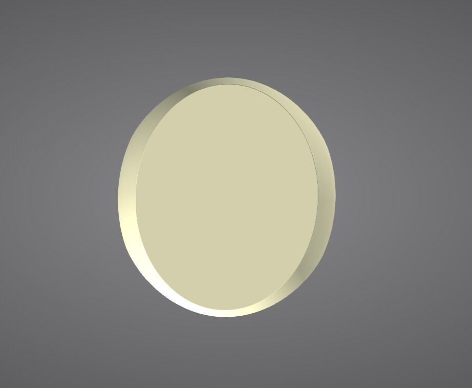 Oval Signet Ring 3D print model_1