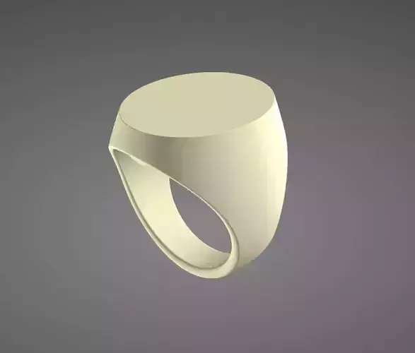 Oval Signet Ring