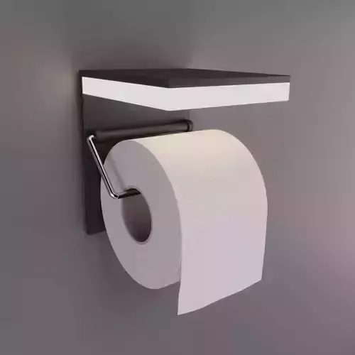 L-HOP 1 2 toilet paper holder with light