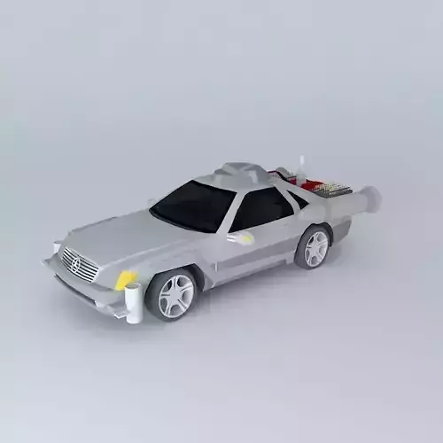 My ambitious Mercedes Benz Time Machine Free 3D model