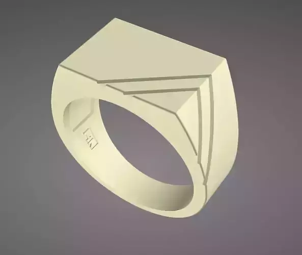 Signet Ring 3D print model