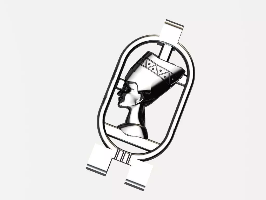 Egyptian god 3D print model_0