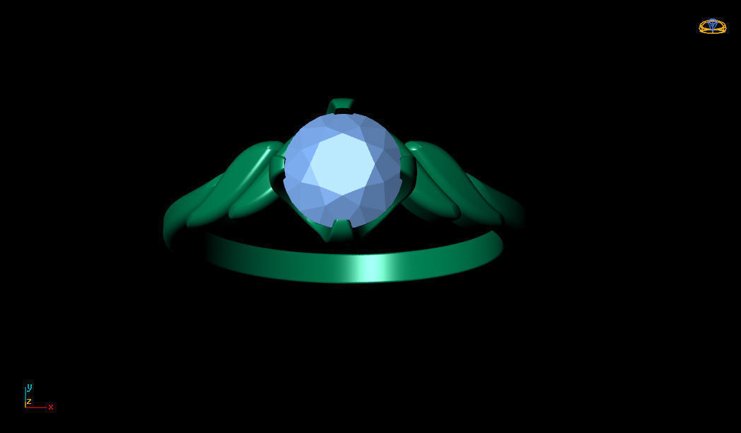 Ring R 0070 3D print model_4
