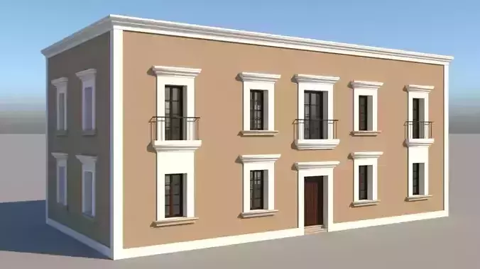 Mexican House 3D model
