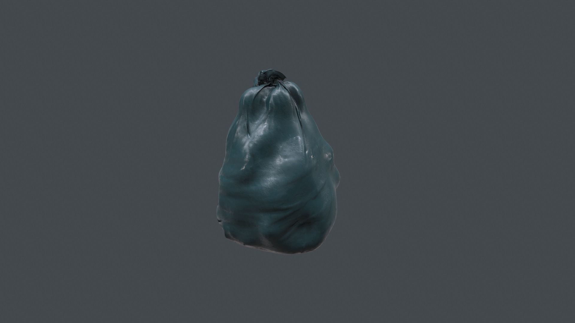 Trash Bag Low-poly 3D model_8