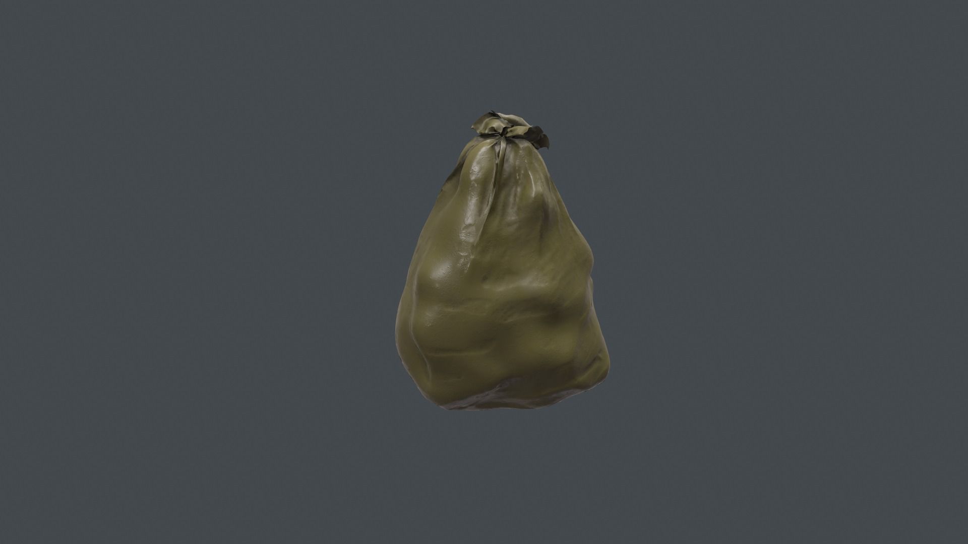 Trash Bag Low-poly 3D model_9