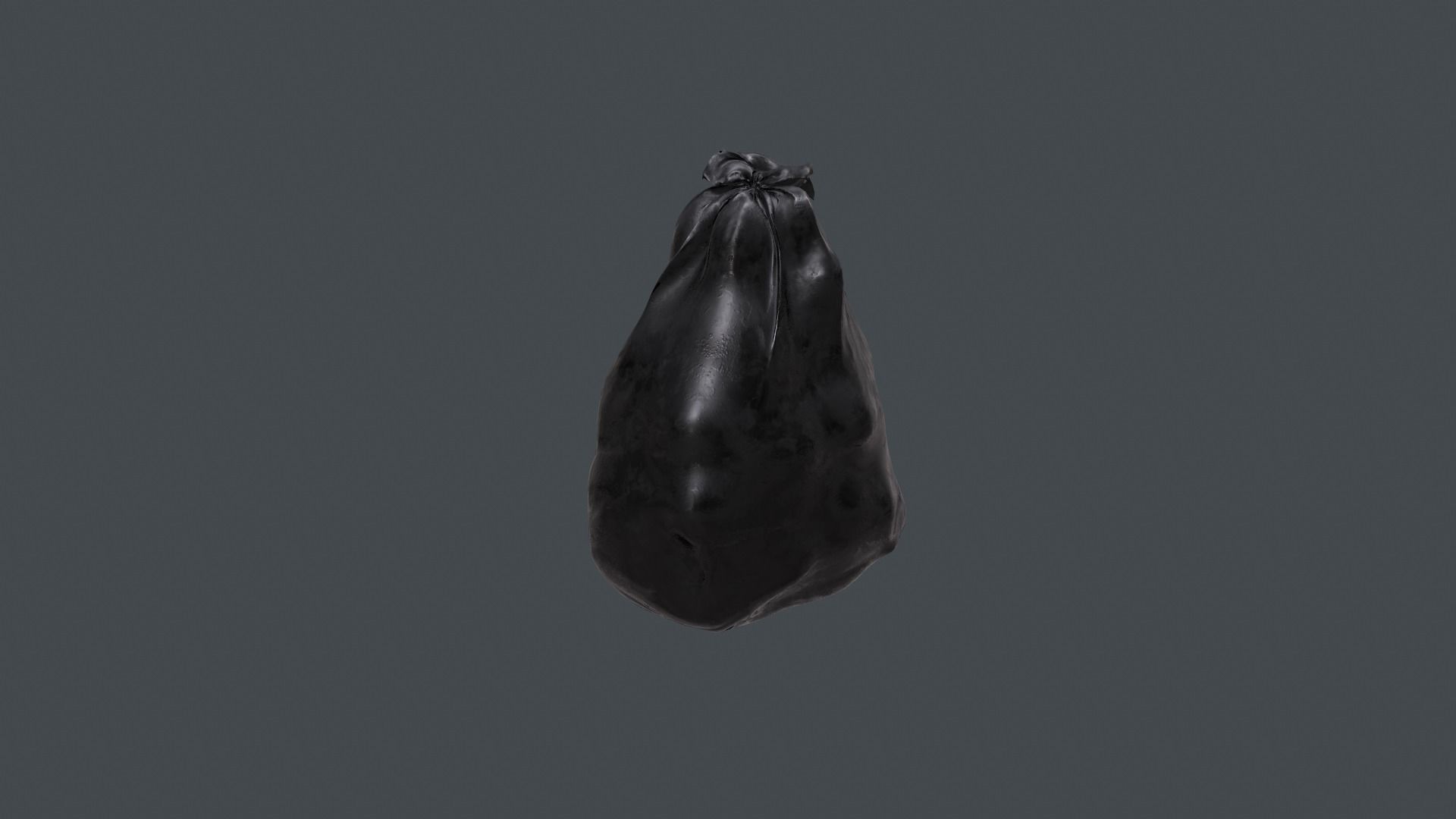 Trash Bag Low-poly 3D model_4