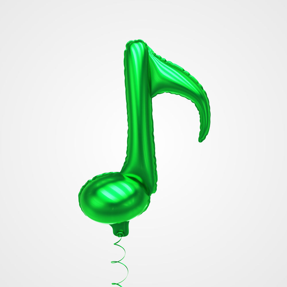 Balloons in different shapes 3D model_5