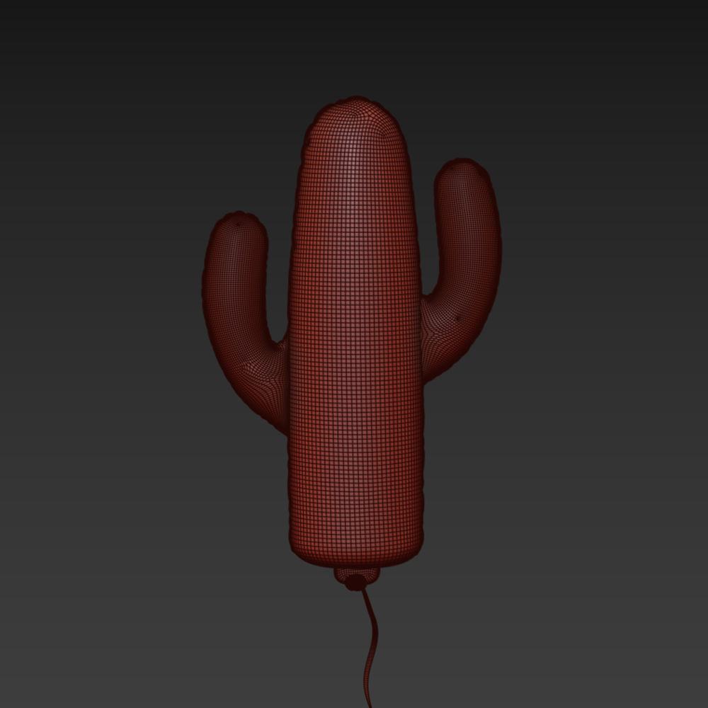 Balloons in different shapes 3D model_13