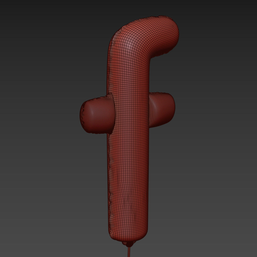 Balloons in different shapes 3D model_16